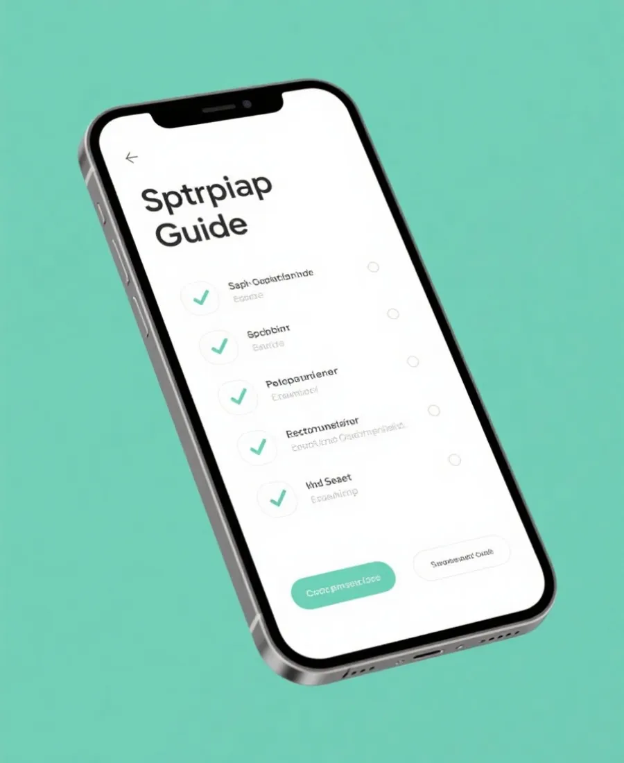 移动端安装步骤示意